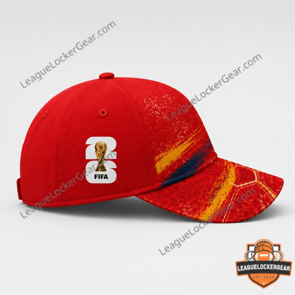 Spain FIFA World Cup 2026 Champions Baseball Cap - LeagueLockerGear