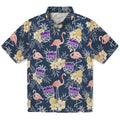 Sacramento Kings Hawaiian Shirt - Flamingo Hibiscus | Hula Hawaiian Shirts