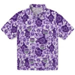 Sacramento Kings Hawaiian Shirt - Hibiscus Blooms | Hula Hawaiian Shirts