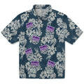 Sacramento Kings Hawaiian Shirt - Hibiscus Flowers | Hula Hawaiian Shirts