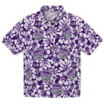 Sacramento Kings Hawaiian Shirt - Hibiscus Motif | Hula Hawaiian Shirts