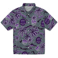 Sacramento Kings Hawaiian Shirt - Palm Sunset | Hula Hawaiian Shirts