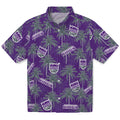 Sacramento Kings Hawaiian Shirt - Palm Tree Motif | Hula Hawaiian Shirts