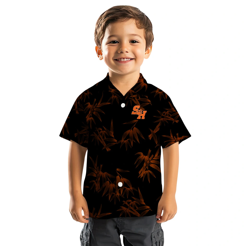 Sam Houston Bearkats Hawaiian Shirt - Bamboo Branches | Hula Hawaiian Shirts
