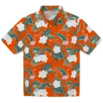 Sam Houston Bearkats Hawaiian Shirt - Flamingo and Hibiscus | Hula Hawaiian Shirts