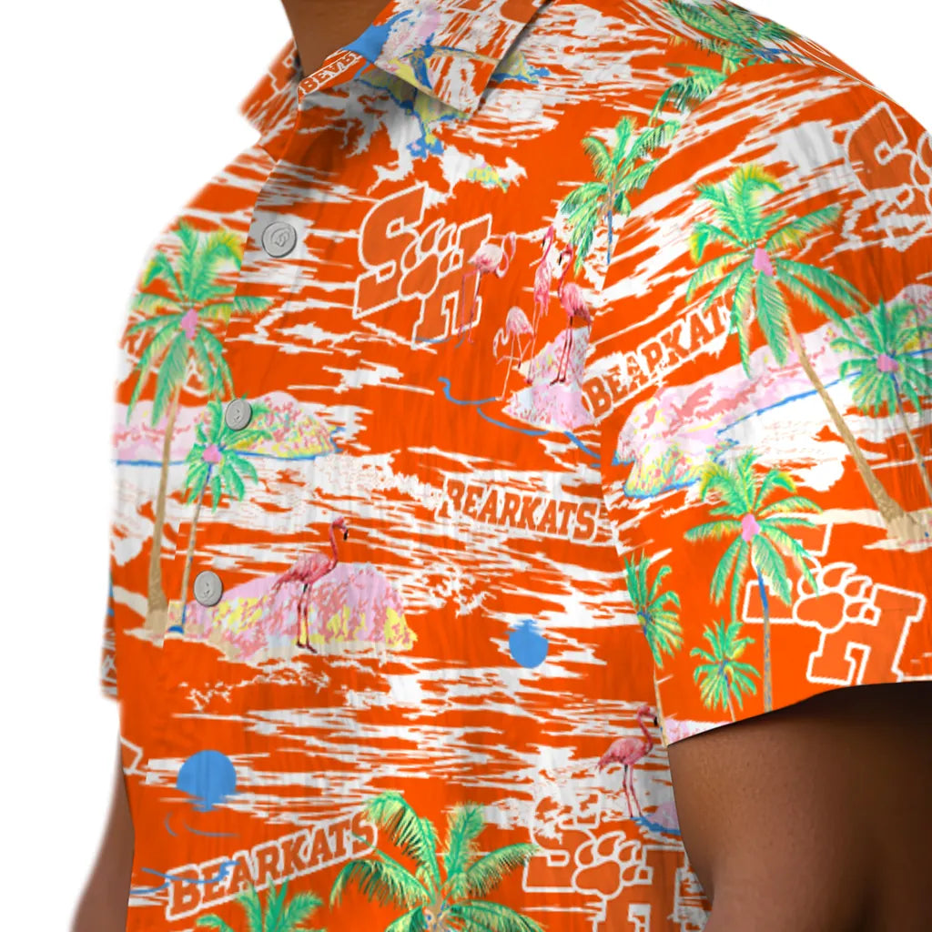 Sam Houston Bearkats Hawaiian Shirt - Hawaii Island | Hula Hawaiian Shirts