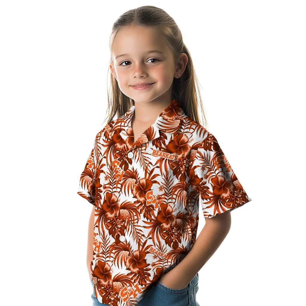 Sam Houston Bearkats Hawaiian Shirt - Hibiscus Exotic | Hula Hawaiian Shirts