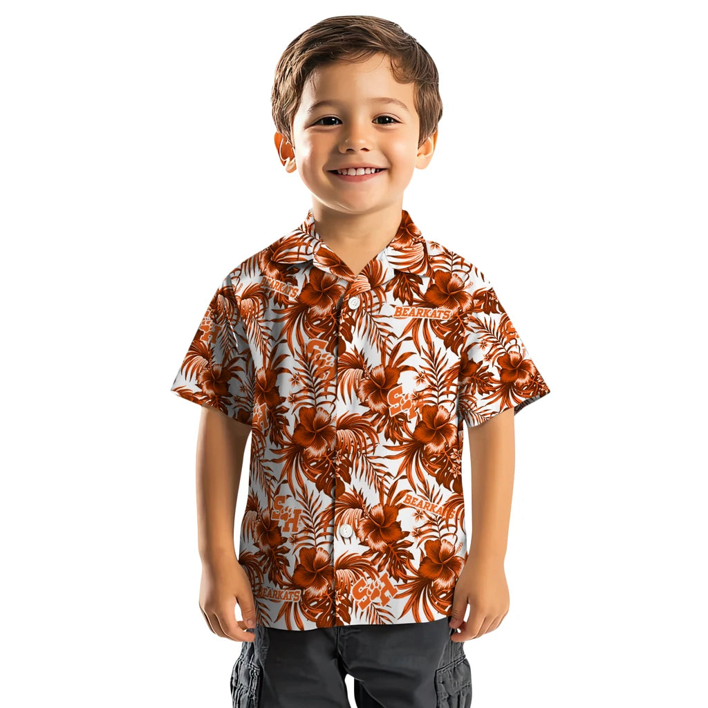 Sam Houston Bearkats Hawaiian Shirt - Hibiscus Exotic | Hula Hawaiian Shirts