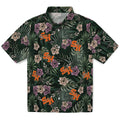 Sam Houston Bearkats Hawaiian Shirt - Hibiscus Leaves Pattern | Hula Hawaiian Shirts