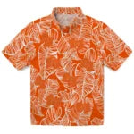 Sam Houston Bearkats Hawaiian Shirt - Leaf Outline | Hula Hawaiian Shirts