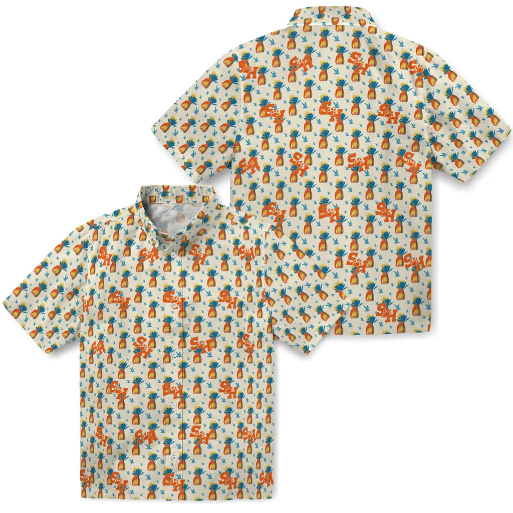 Sam Houston Bearkats Hawaiian Shirt - Pineapple Delight | Hula Hawaiian Shirts
