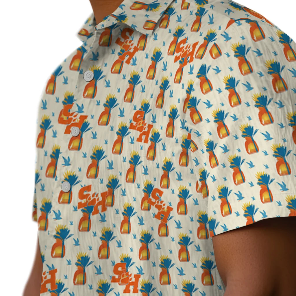 Sam Houston Bearkats Hawaiian Shirt - Pineapple Delight | Hula Hawaiian Shirts