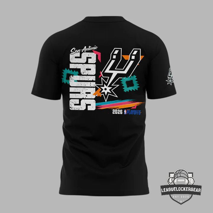 San Antonio Spurs 2026 Playoffs Fiesta T-Shirt - LeagueLockerGear