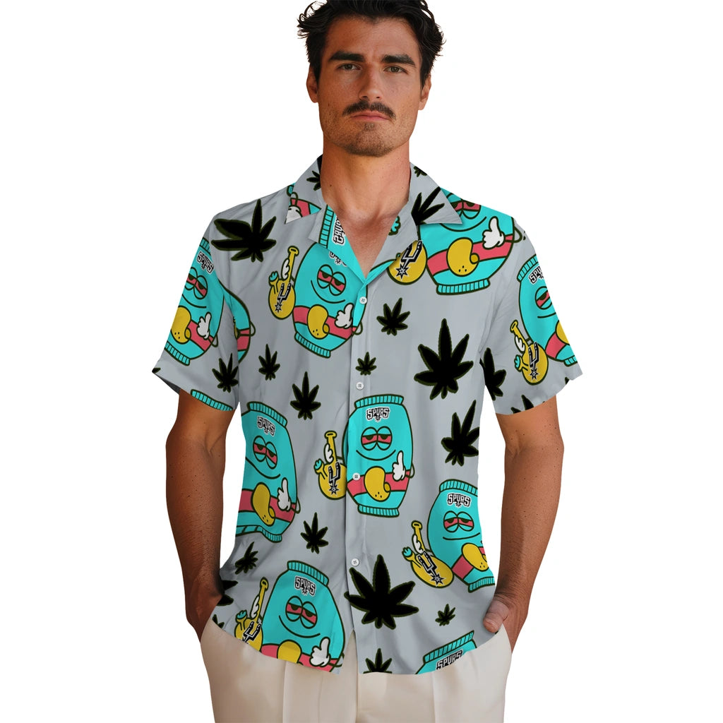 San Antonio Spurs Hawaiian Shirt - Chill Vibe | Hula Hawaiian Shirts