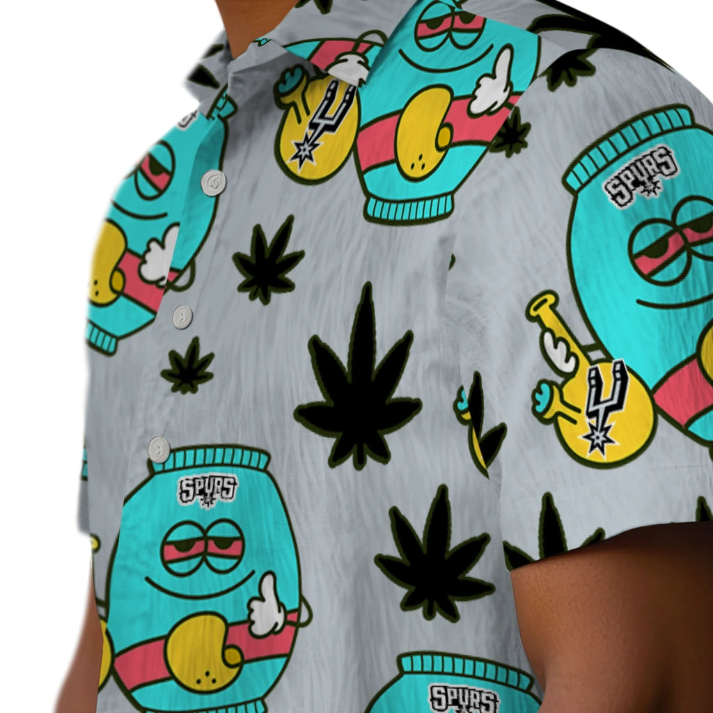 San Antonio Spurs Hawaiian Shirt - Chill Vibe | Hula Hawaiian Shirts
