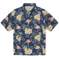 San Antonio Spurs Hawaiian Shirt - Flamingo Hibiscus | Hula Hawaiian Shirts
