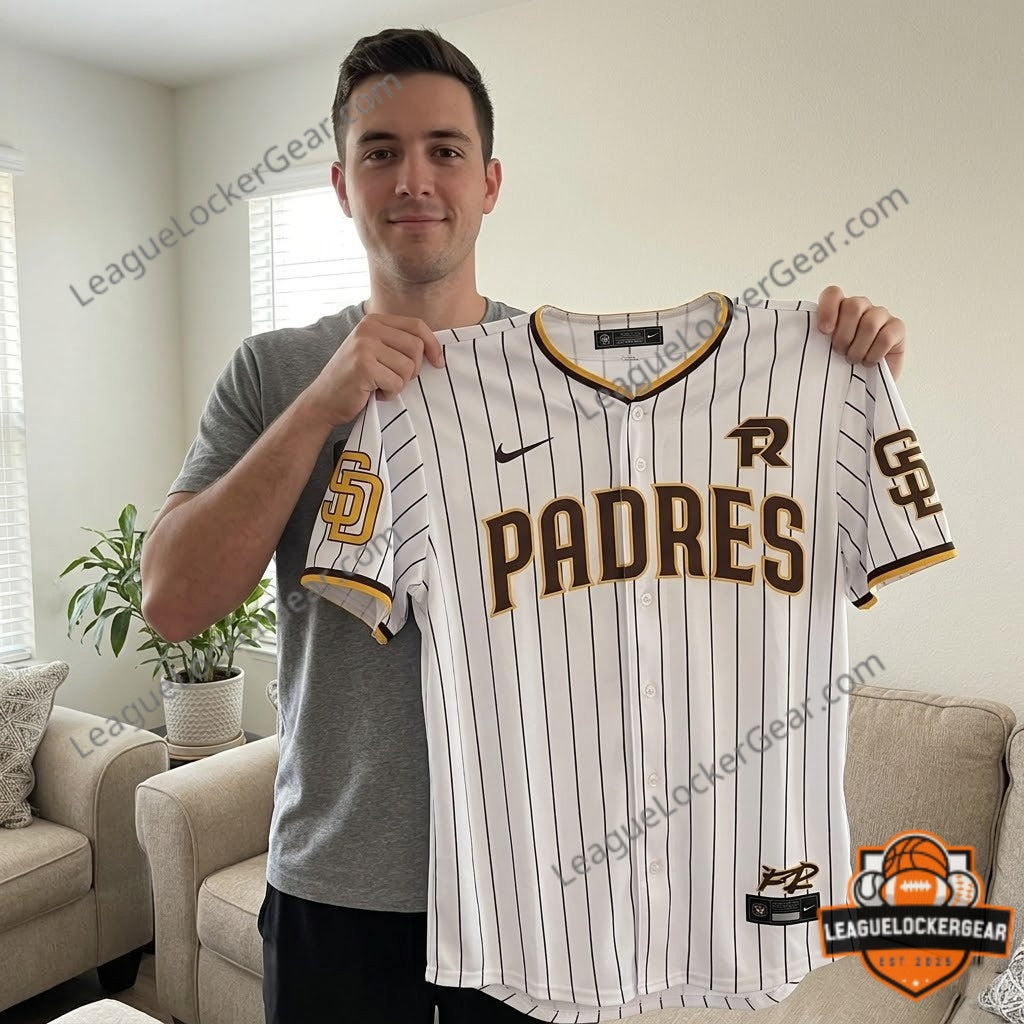 San Diego Padres Fuerza Regida This Is Our Dream Stadium Tour Baseball Jersey - LeagueLockerGear