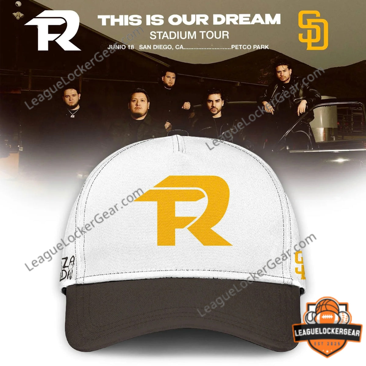 San Diego Padres Fuerza Regida This Is Our Dream Stadium Tour Baseball Jersey - LeagueLockerGear
