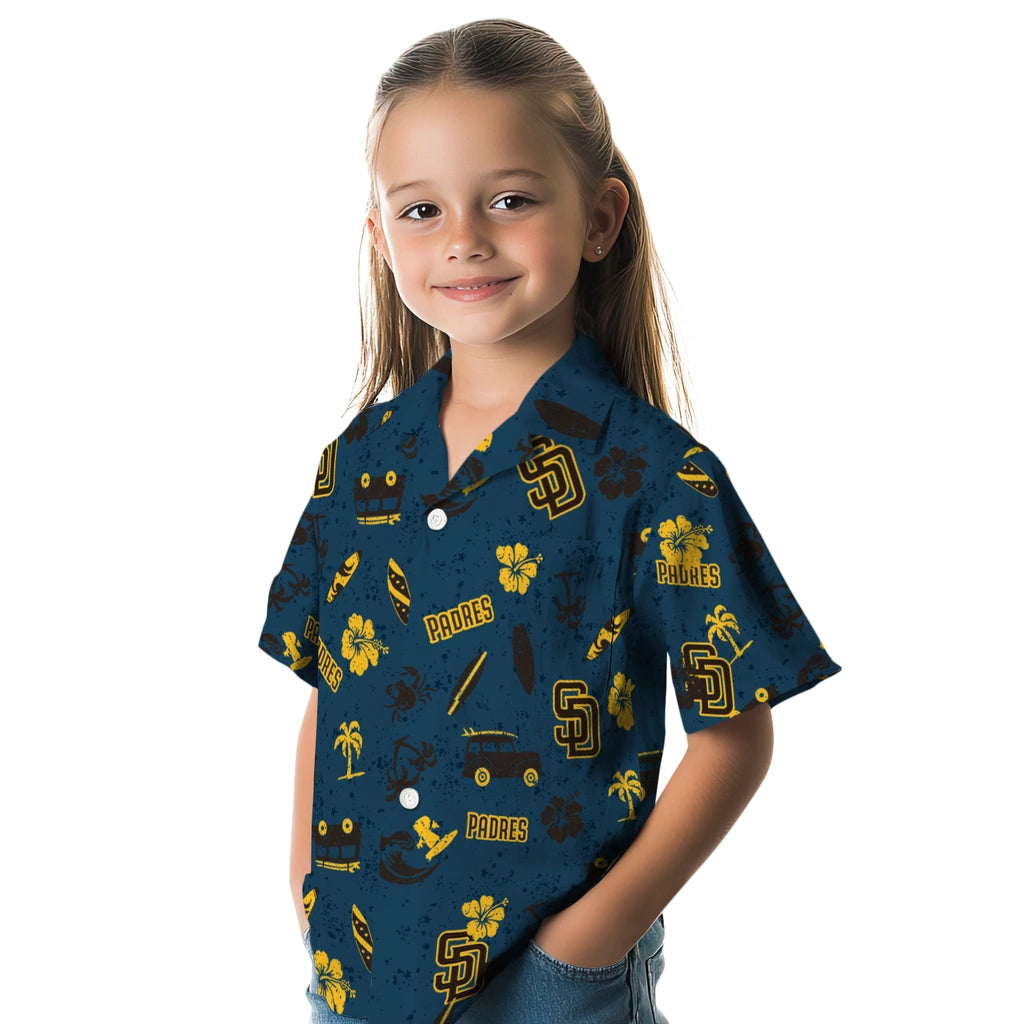 San Diego Padres Hawaiian Shirt - Beach Vibe | Hula Hawaiian Shirts