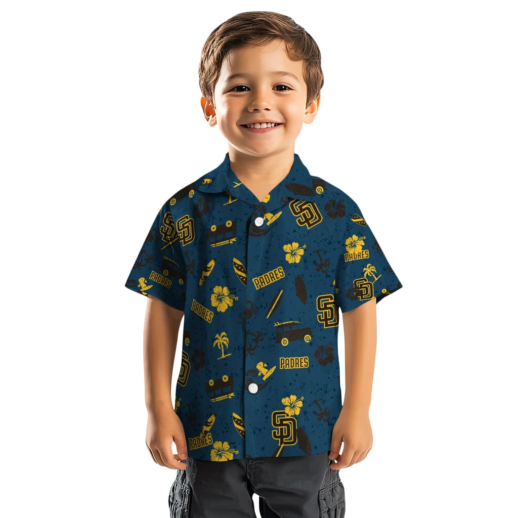 San Diego Padres Hawaiian Shirt - Beach Vibe | Hula Hawaiian Shirts