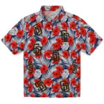 San Diego Padres Hawaiian Shirt - Hibiscus Fiesta | Hula Hawaiian Shirts