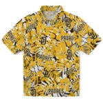 San Diego Padres Hawaiian Shirt - Hibiscus Overlay | Hula Hawaiian Shirts