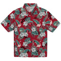 San Diego State Aztecs Hawaiian Shirt - Flamingo and Hibiscus | Hula Hawaiian Shirts