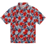 San Diego State Aztecs Hawaiian Shirt - Hibiscus Fiesta | Hula Hawaiian Shirts