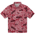 San Diego State Aztecs Hawaiian Shirt - Hibiscus Oasis | Hula Hawaiian Shirts
