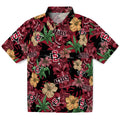 San Diego State Aztecs Hawaiian Shirt - Hibiscus Tiki Jungle | Hula Hawaiian Shirts