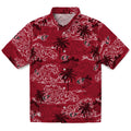 San Diego State Aztecs Hawaiian Shirt - Wave Palm | Hula Hawaiian Shirts