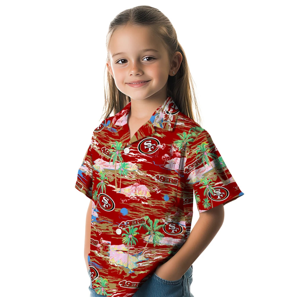 San Francisco 49ers Hawaiian Shirt - Hawaii Island | Hula Hawaiian Shirts