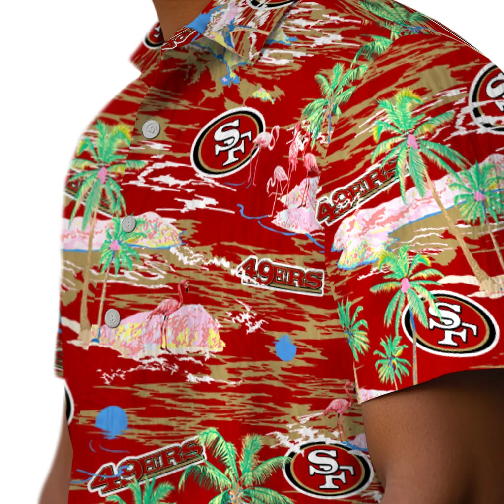 San Francisco 49ers Hawaiian Shirt - Hawaii Island | Hula Hawaiian Shirts