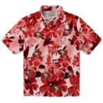 San Francisco 49ers Hawaiian Shirt - Hibiscus Arrangement | Hula Hawaiian Shirts