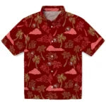 San Francisco 49ers Hawaiian Shirt - Palm And Clouds | Hula Hawaiian Shirts