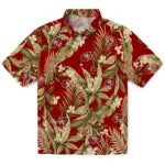 San Francisco 49ers Hawaiian Shirt - Palm Leaves | Hula Hawaiian Shirts