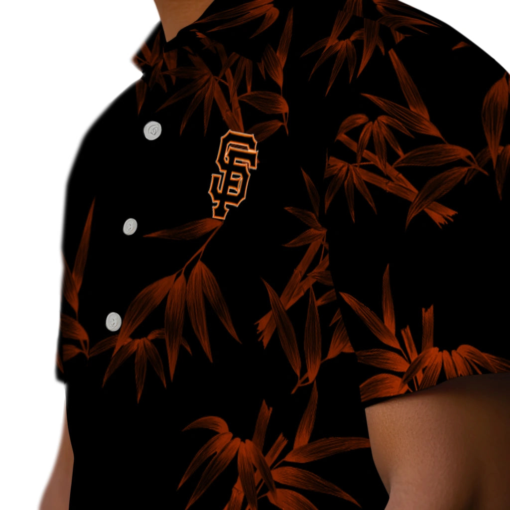 San Francisco Giants Hawaiian Shirt - Bamboo Branches | Hula Hawaiian Shirts