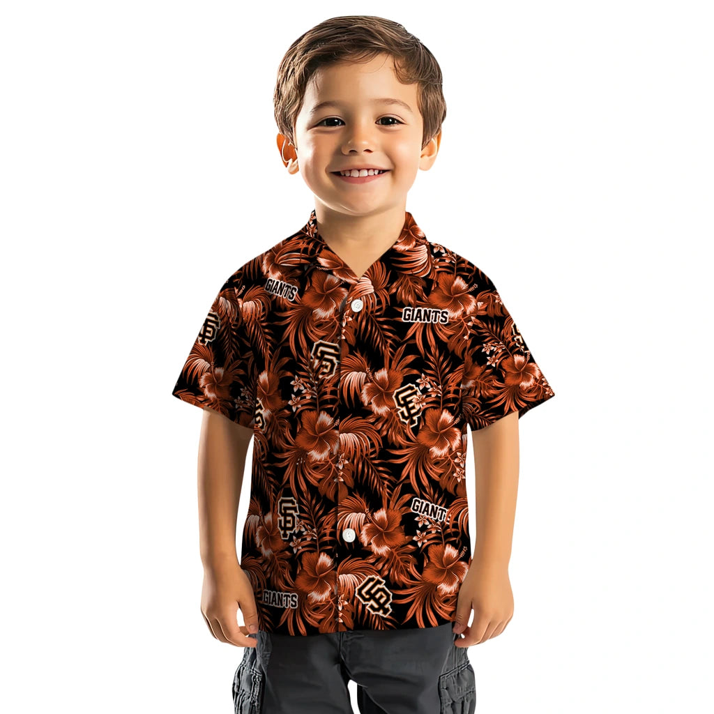 San Francisco Giants Hawaiian Shirt - Hibiscus Exotic | Hula Hawaiian Shirts