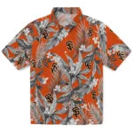 San Francisco Giants Hawaiian Shirt - Palm Leaves | Hula Hawaiian Shirts