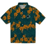San Jose Sharks Hawaiian Shirt - 50th State Flower | Hula Hawaiian Shirts