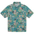 San Jose Sharks Hawaiian Shirt - Anthurium Overlay | Hula Hawaiian Shirts