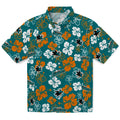 San Jose Sharks Hawaiian Shirt - Hibiscus Flower Design | Hula Hawaiian Shirts