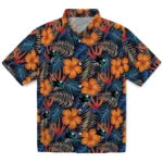 San Jose Sharks Hawaiian Shirt - Hibiscus Foliage | Hula Hawaiian Shirts