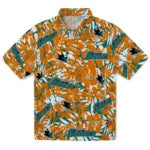San Jose Sharks Hawaiian Shirt - Hibiscus Overlay | Hula Hawaiian Shirts