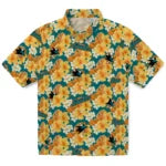 San Jose Sharks Hawaiian Shirt - Hibiscus Tropics | Hula Hawaiian Shirts