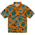 San Jose Sharks Hawaiian Shirt - Palm Sunset | Hula Hawaiian Shirts