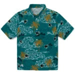 San Jose Sharks Hawaiian Shirt - Wave Palm | Hula Hawaiian Shirts