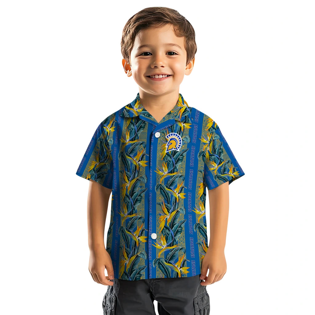 San Jose State Spartans Hawaiian Shirt - Paradise Vines | Hula Hawaiian Shirts