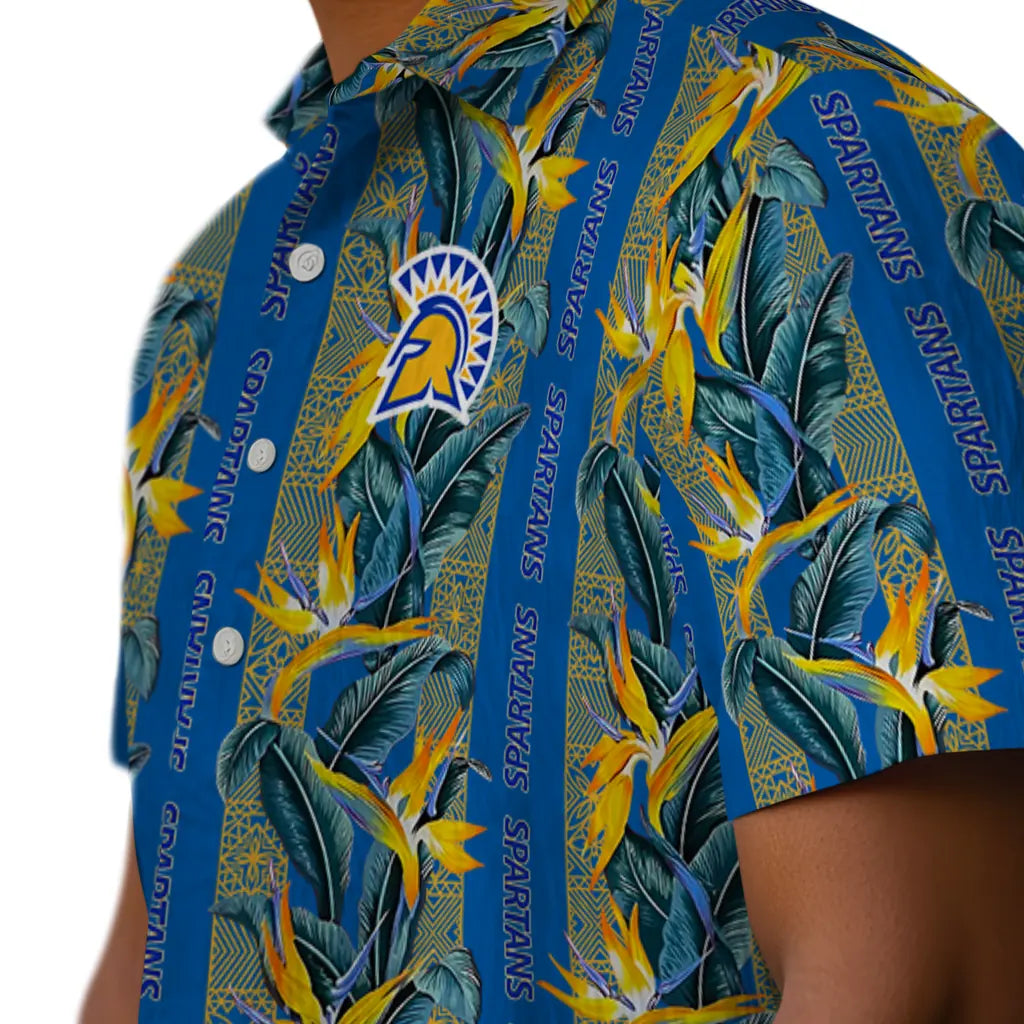 San Jose State Spartans Hawaiian Shirt - Paradise Vines | Hula Hawaiian Shirts