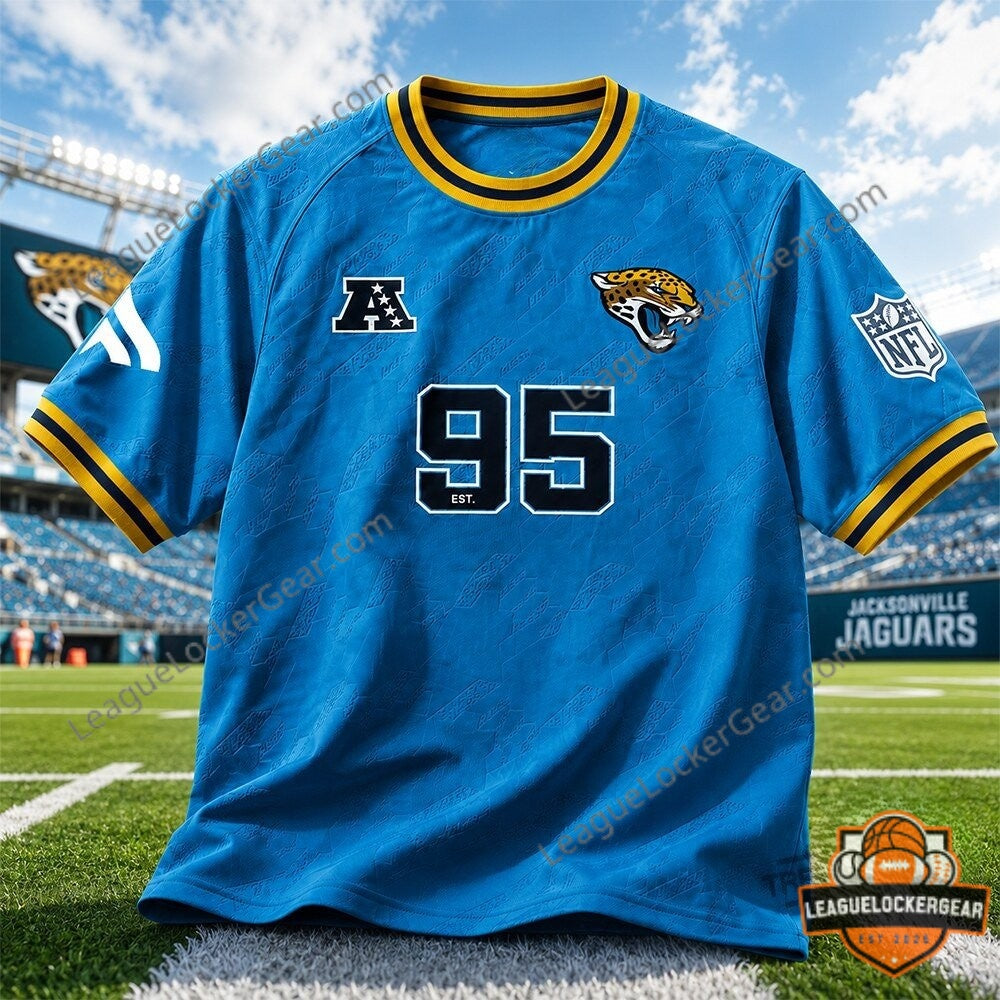NFL Jacksonville Jaguars New Football Jersey Shirt 2026 - LeagueLockerGear
